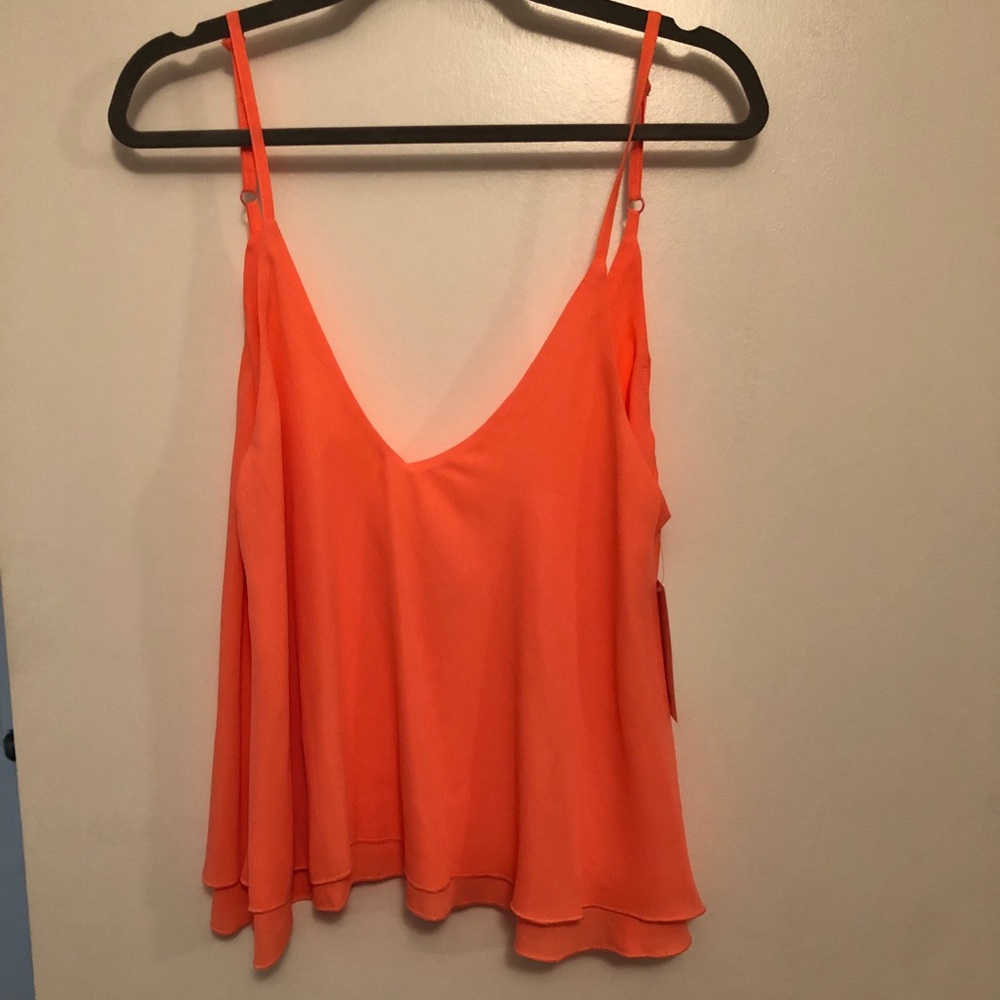 Coral tank top